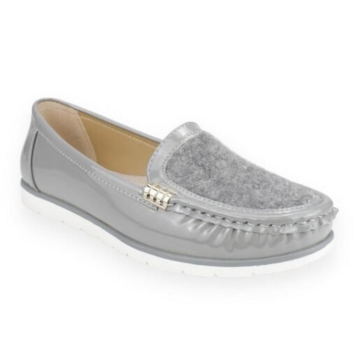 Mocasín New Walk Casual Gris