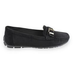 Mocasín New Walk Broche Negro