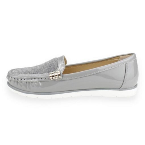 Mocasín New Walk Casual Gris