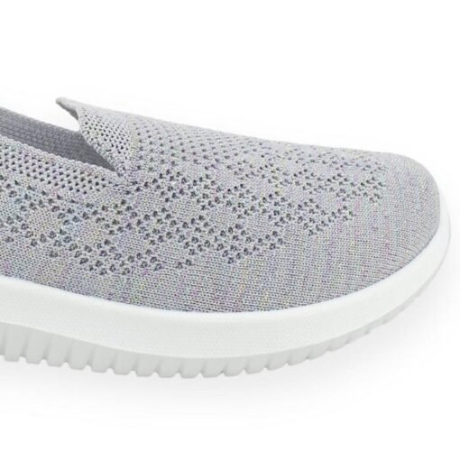 Zapatilla New Walk Malla Gris