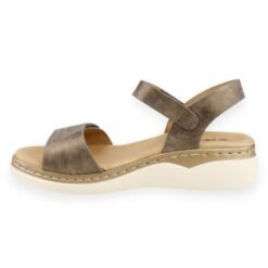 Sandalia New Walk Casual Bronce