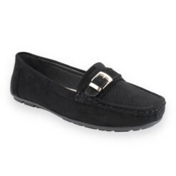 Mocasín New Walk Broche Negro