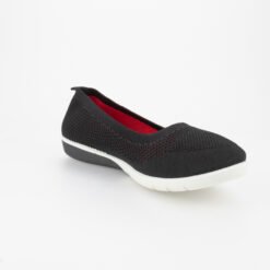 Zapatilla New Walk Malla Negra