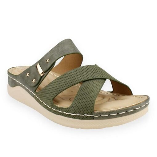 Sandalia New Walk Confort Verde