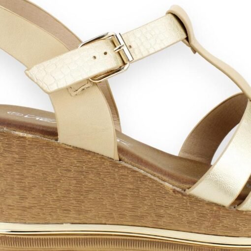 Sandalia New Walk Romana Beige