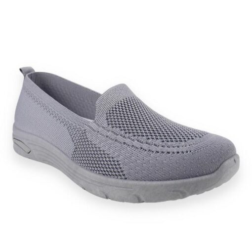 Zapatilla New Walk Malla Abierta Gris