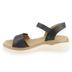 Sandalia New Walk Casual Negra