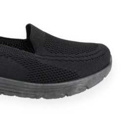 Zapatilla New Walk Malla Abierta Negra