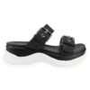 Sandalia New Walk Slip On Negra