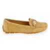 Mocasín New Walk Broche Camel