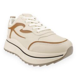 Zapatilla New Walk Chunky Beige