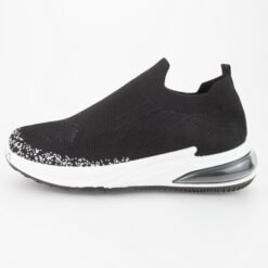 Zapatilla New Walk Malla Negra
