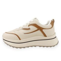 Zapatilla New Walk Chunky Beige