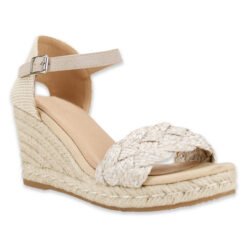 Sandalia New Walk Casual Yute Beige