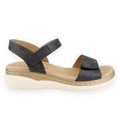 Sandalia New Walk Casual Negra