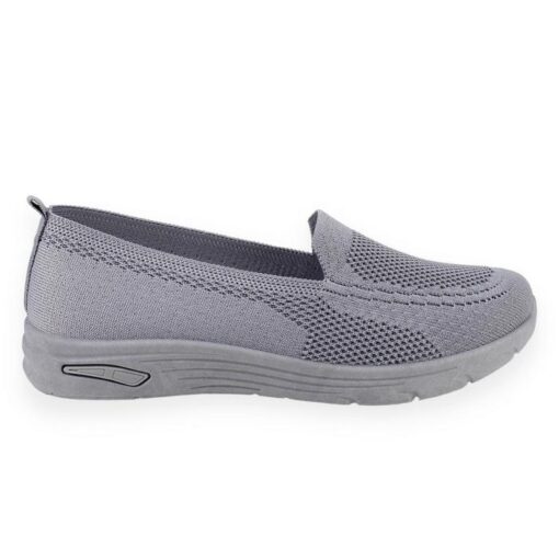 Zapatilla New Walk Malla Abierta Gris