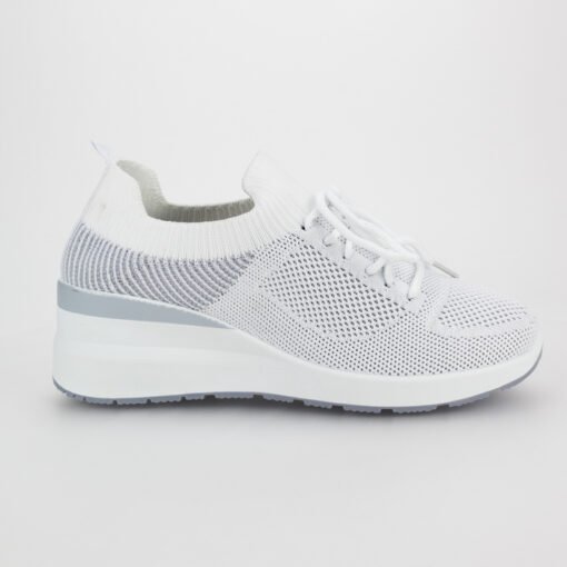 Zapatilla New Walk Malla Gris