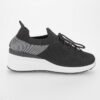 Zapatilla New Walk Malla Negra
