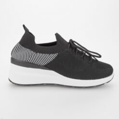 Zapatilla New Walk Malla Negra