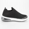 Zapatilla New Walk Malla Negra