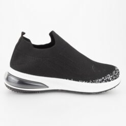 Zapatilla New Walk Malla Negra