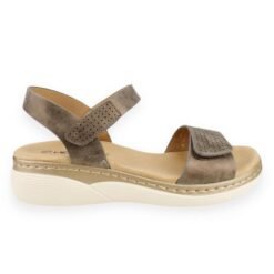 Sandalia New Walk Casual Bronce