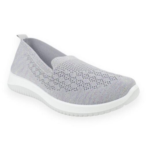 Zapatilla New Walk Malla Gris