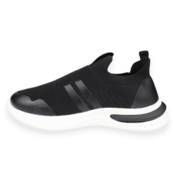 Zapatilla New Walk Urbana Malla Negra