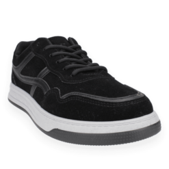 Zapatilla New Walk Casual Rayas Negra