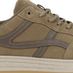 Zapatilla New Walk Casual Rayas Café