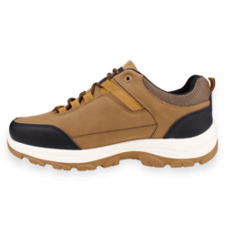 Zapatilla New Walk Outdoor Rayas Camel