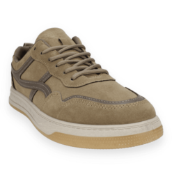 Zapatilla New Walk Casual Rayas Café