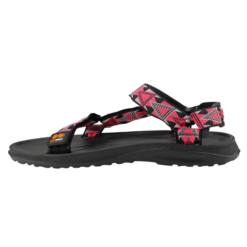 Sandalia New Walk Velcro Triángulos Rosa