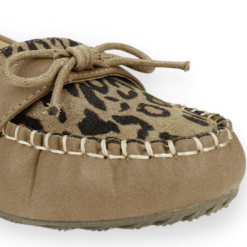 Mocasín New Walk Leopardo Café