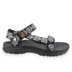 Sandalia New Walk Abierta Velcro Gris