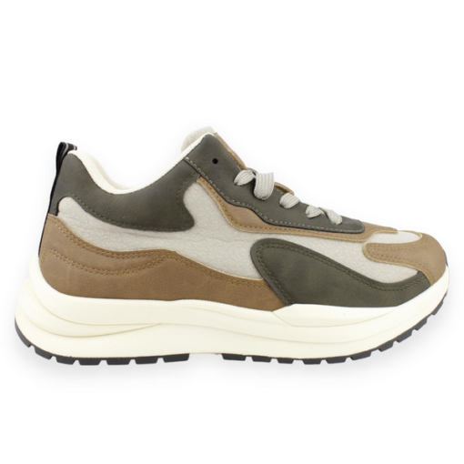 Zapatilla New Walk Bicolor Beige