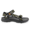 Sandalia New Walk Abierta Velcro Verde Olivo