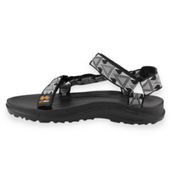 Sandalia New Walk Abierta Velcro Gris