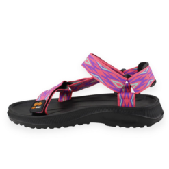 Sandalia New Walk Velcro Rombos Rosa
