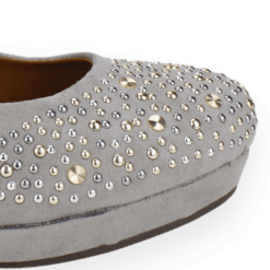 Zapatos New Walk Tachas Gris