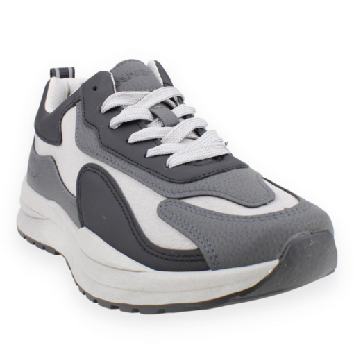 Zapatilla New Walk Bicolor Gris