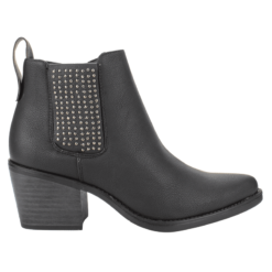 Botín New Walk Tachas Negro
