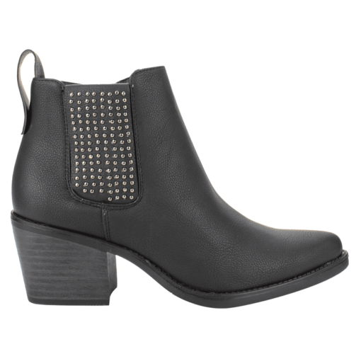Botín New Walk Tachas Negro