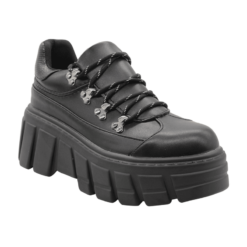 Zapatilla New Walk Plataforma Negra