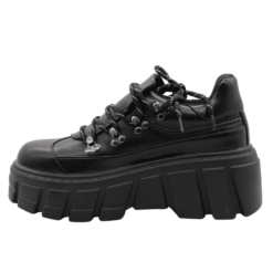 Zapatilla New Walk Plataforma Negra