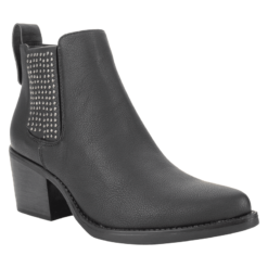 Botín New Walk Tachas Negro