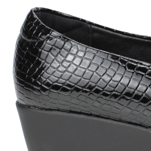 Zapato Reptil Negro - Imagen 4