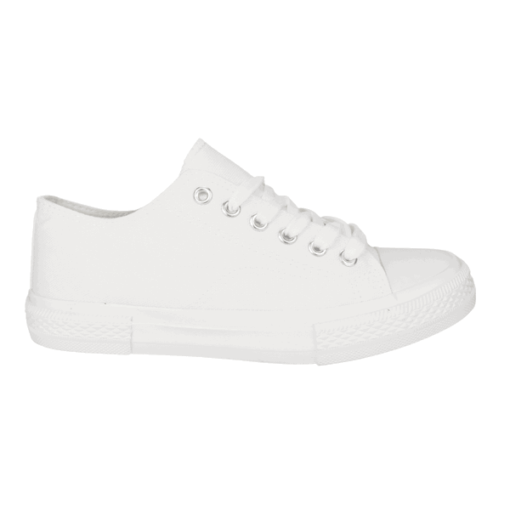 Zapatilla Lona Malibú Blanca