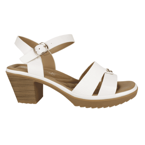 Sandalia Tachas Blanca