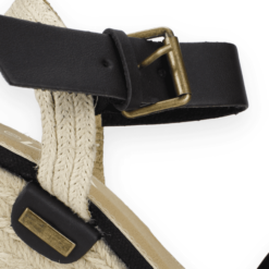Sandalia New Walk Broche Negra